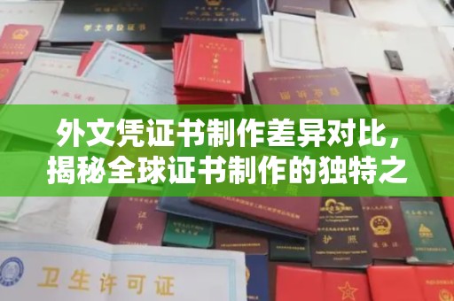 歙县外文凭证书制作差异对比，揭秘全球证书制作的独特之处